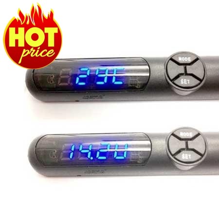 Jam Digital, Termometer dan Pengukur Aki di Kabin Mobil Anda