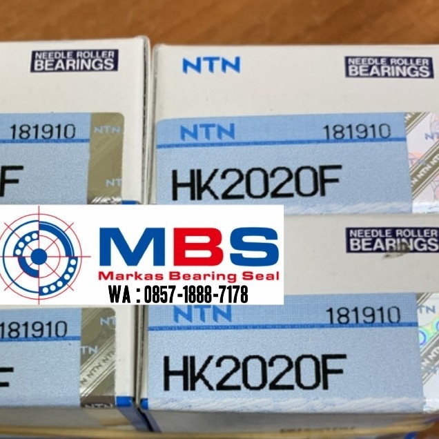 BEARING NEEDLE HK 2020 MERK NTN ASLI JAPAN HK2020