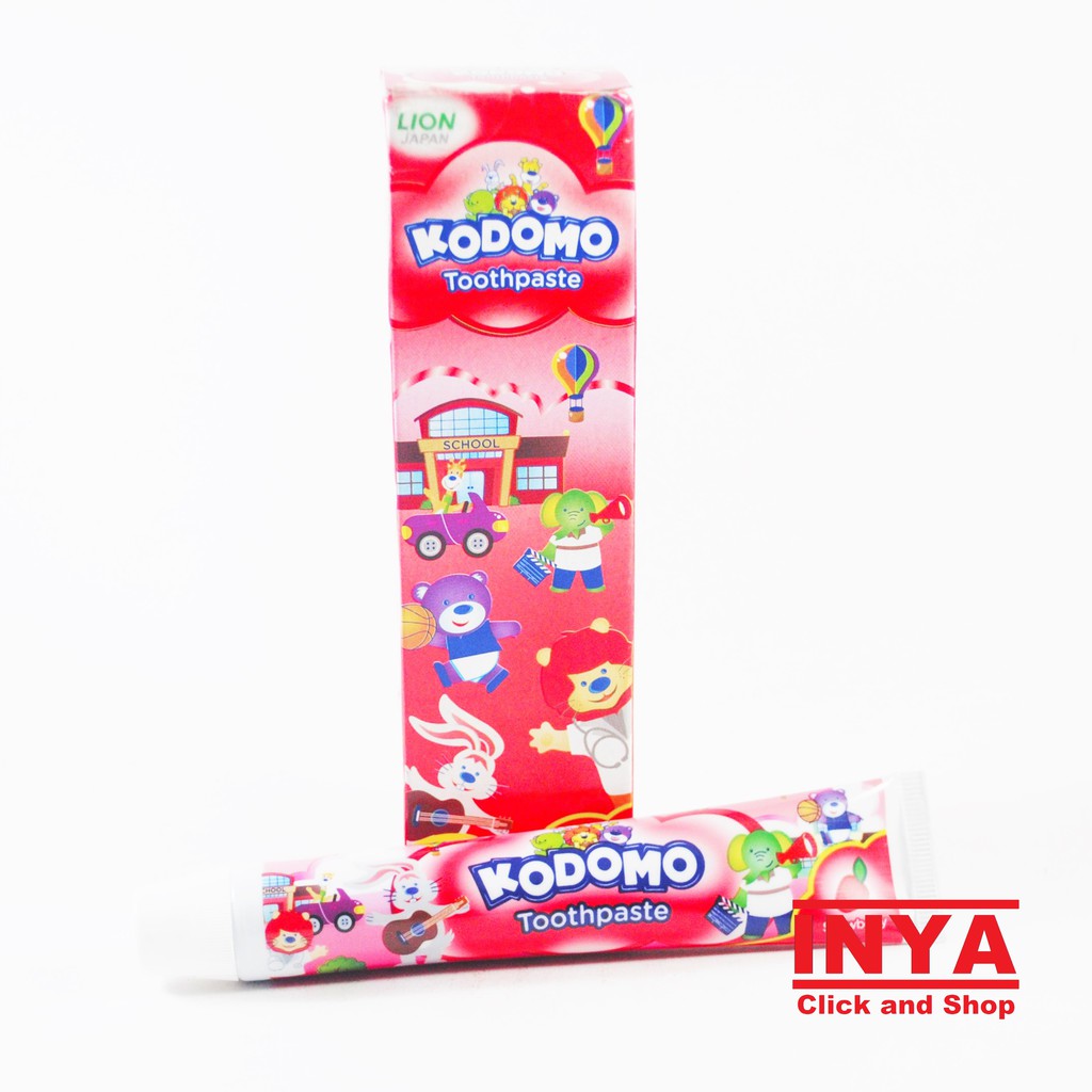 KODOMO TOOTHPASTE STRAWBERRY 45gr - Pasta Gigi Anak - Odol