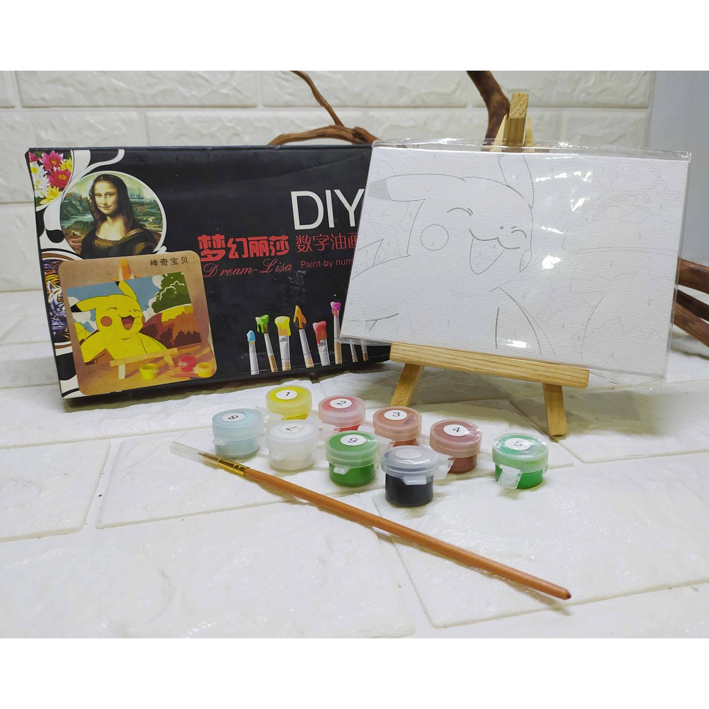 DIY Painting Set - Bahan Kerajinan Tangan Set coloring - cutie stuff