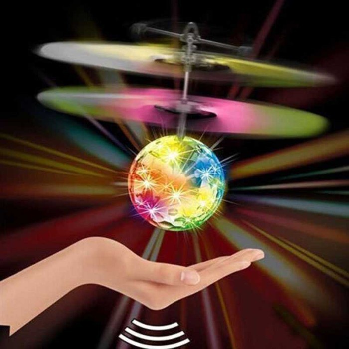 Mainan Flash Flying Ball Disco Helicopter TOAWLC - JM-888 - Multi Warna