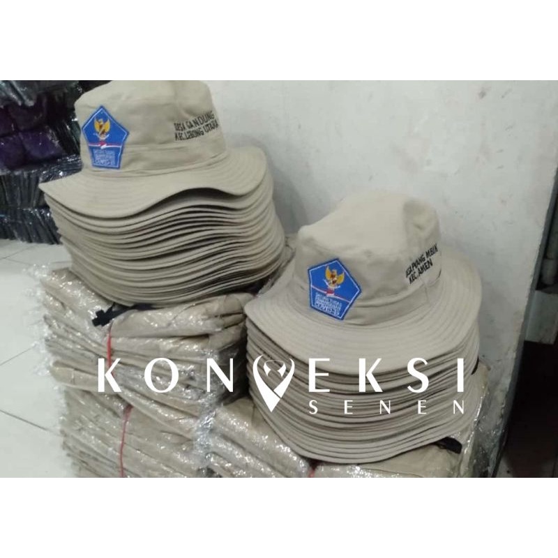 TOPI RIMBA SATGAS CUSTOM BORDIR