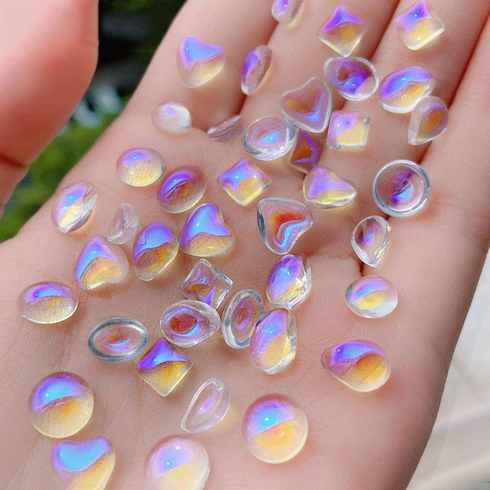 Mxbeauty Nail Art Diamond Korea Aurora Symphony Crystal Perhiasan DIY Alat Nail Art