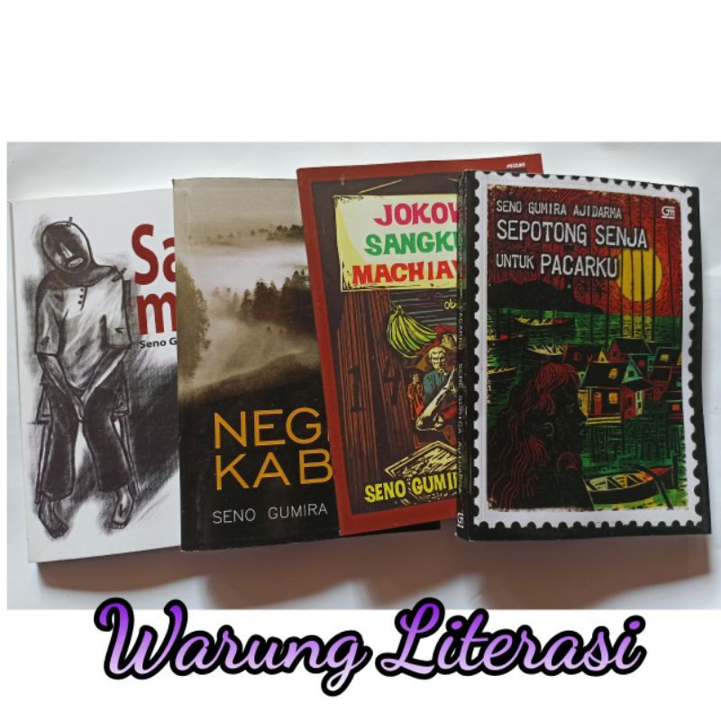 Jual Paket 4 Buku Seno Gumira Ajidarma - Saksi Mata - Negri Kabut ...