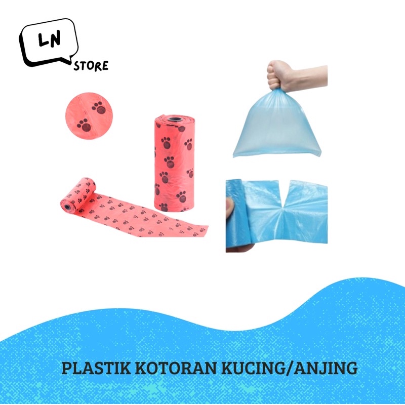 Plastik Untuk Kotoran Kucing / Anjing