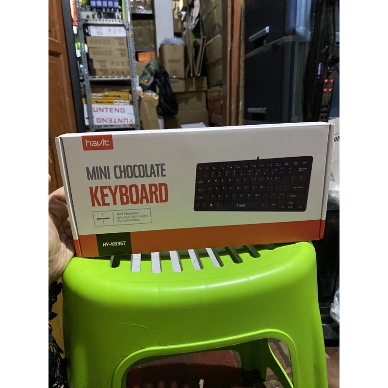 keyboard HV-KB367 mini chocolate havit keyboard mini havit