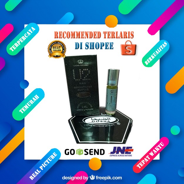 DOBHA - MINYAK WANGI - PARFUM DOBHA U2 MAN 6ML GROSIR