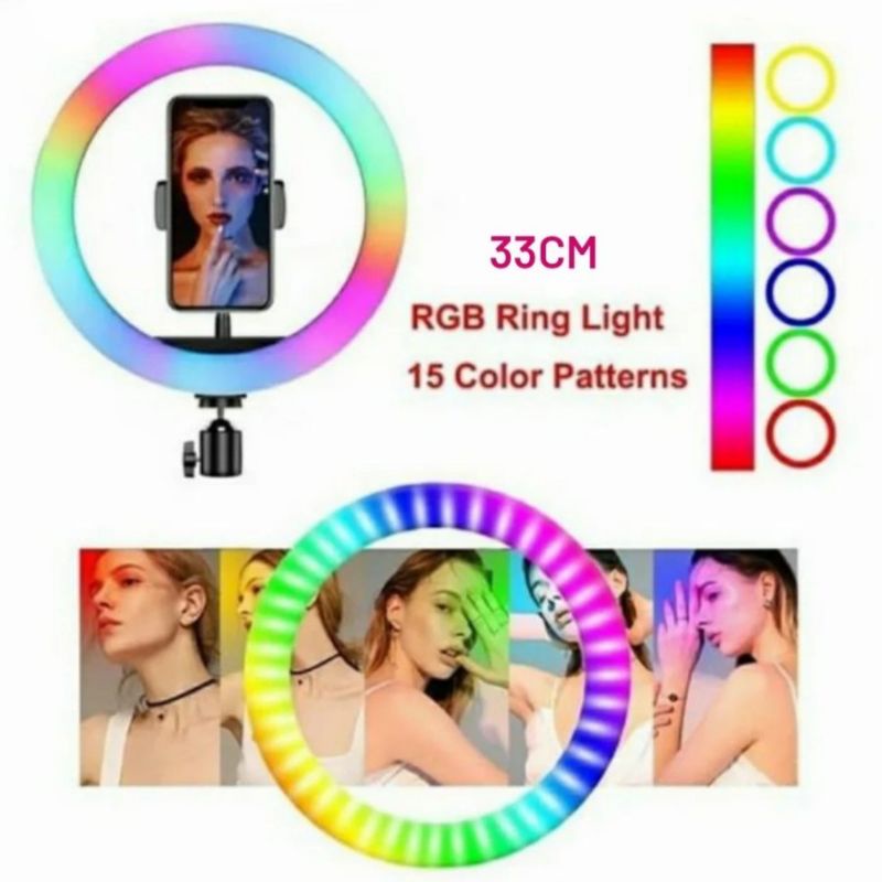 RGB RING LIGHT 26CM &amp; 33CM + Tripod 2.1mtr