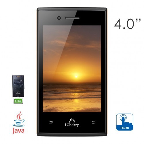 HANDPHONE I-CHERRY C229X DUAL GSM PDA PHONE LCD CAPACITIVE 4 INCH