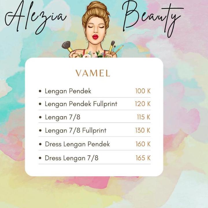 Bagus Banget.. Vamel T-Shirt oversize lengan 7/8