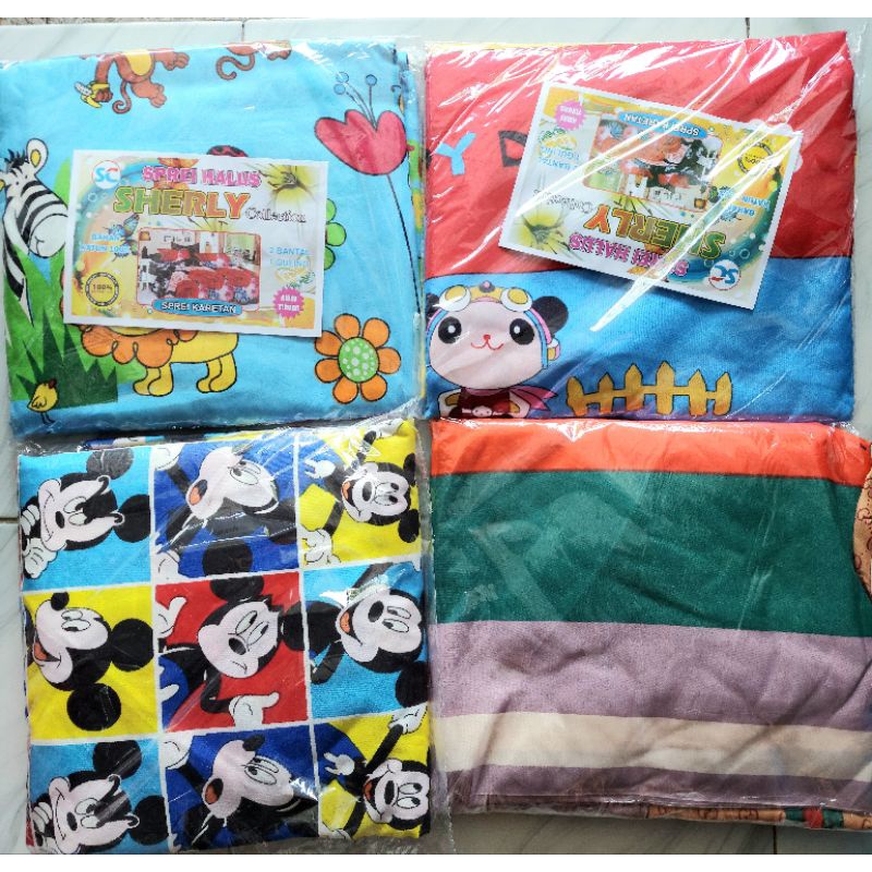 Paket Murah Sprei Handuk &amp; Selimut 100/3 pcs