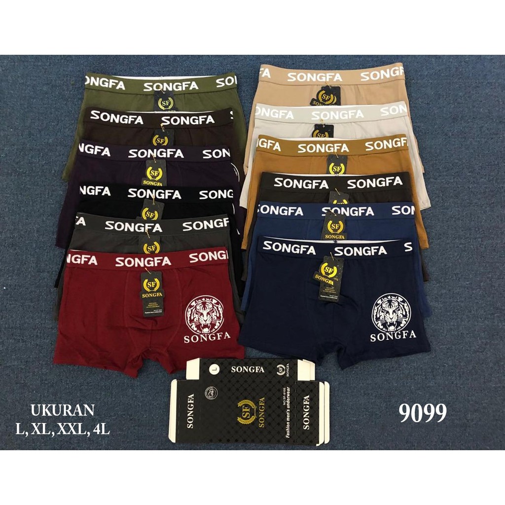 BEE - Celana Dalam Boxer Premium Kolor Pria Dalaman Anak Dewasa Jumbo Big Size L XL XXL XXXL