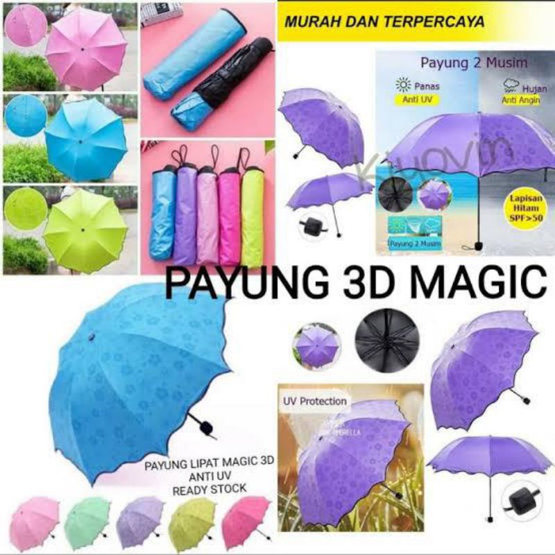 Payung payung lipat payung 3d payung magic payung lipat payung lipat murah cod medan payung motif