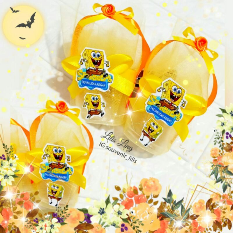 Souvenir tempat telur aqiqahan