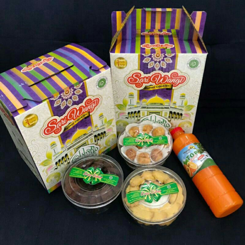 

Kue lebaran idulfitri/kue kering/paket lebaran / parcel lebaran / THR lebaran / buttercookies 3+1