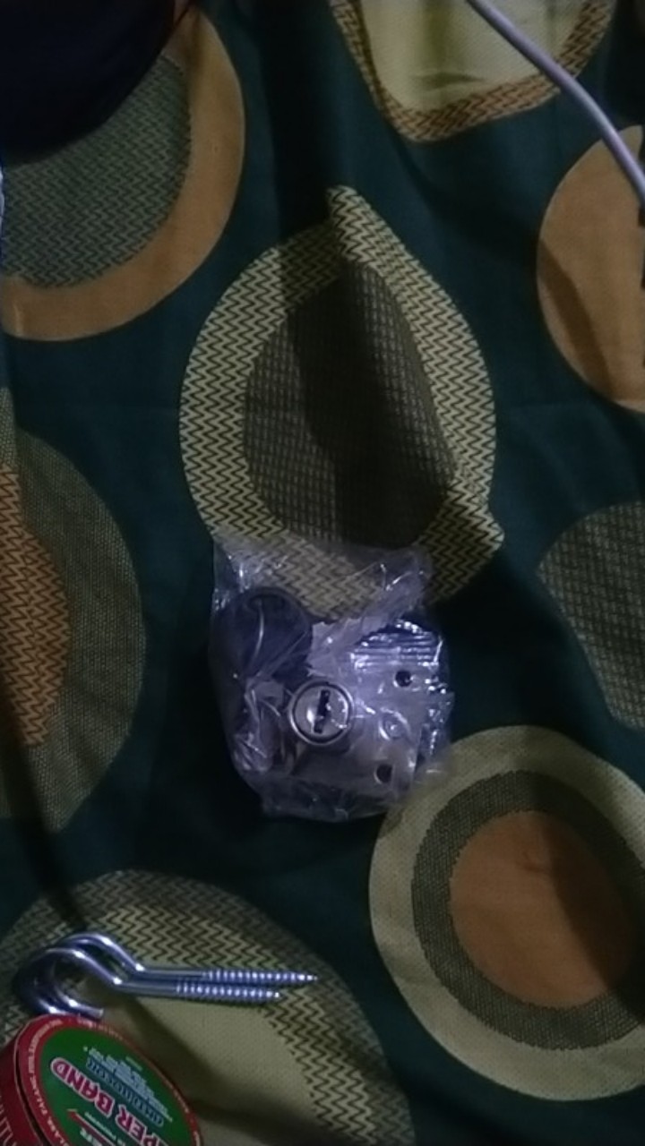 Kunci Laci L Lemari L Drawer Lock 16mm