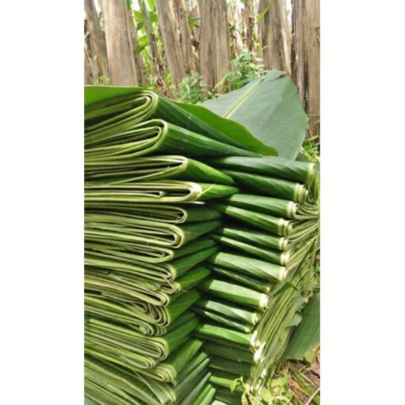 

daun pisang segar isi 4-5 lembar