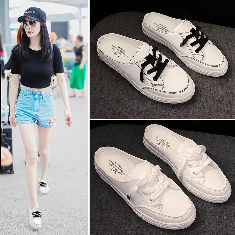 NFT108 - Sepatu Half Sneaker Fashion Wanita Import