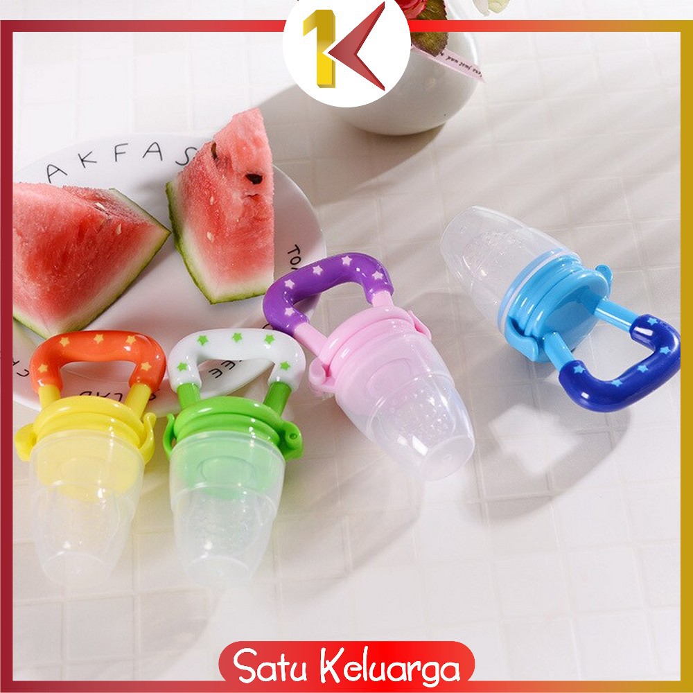 SK-C44-45 Empeng Dot Buah Anak Bayi Baby Fruit Feeder Rattle Teether Kompeng Pacifier Gigitan Bayi-2