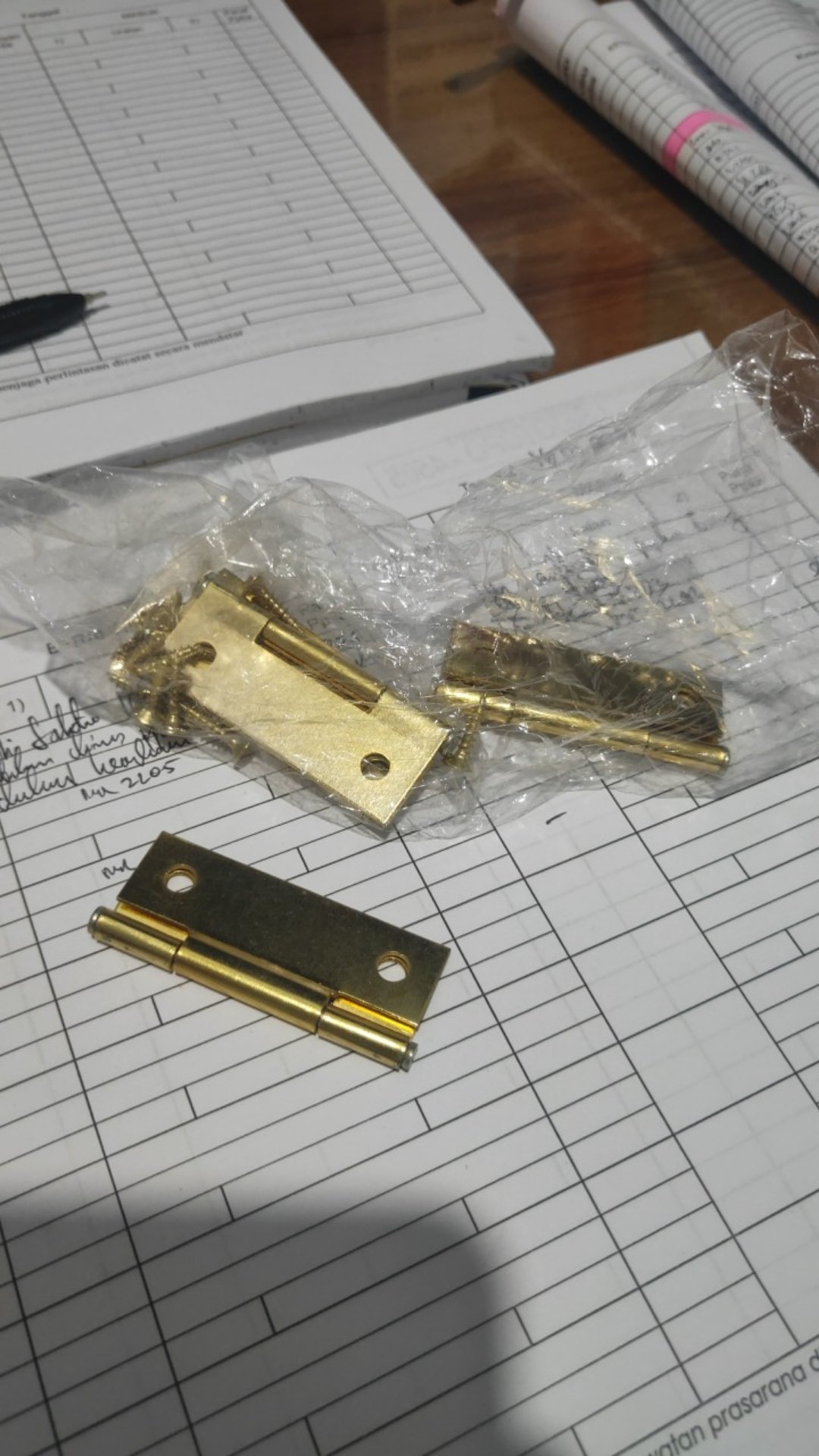 Engsel Pintu 2 Kecil Nishio Daun Pintu