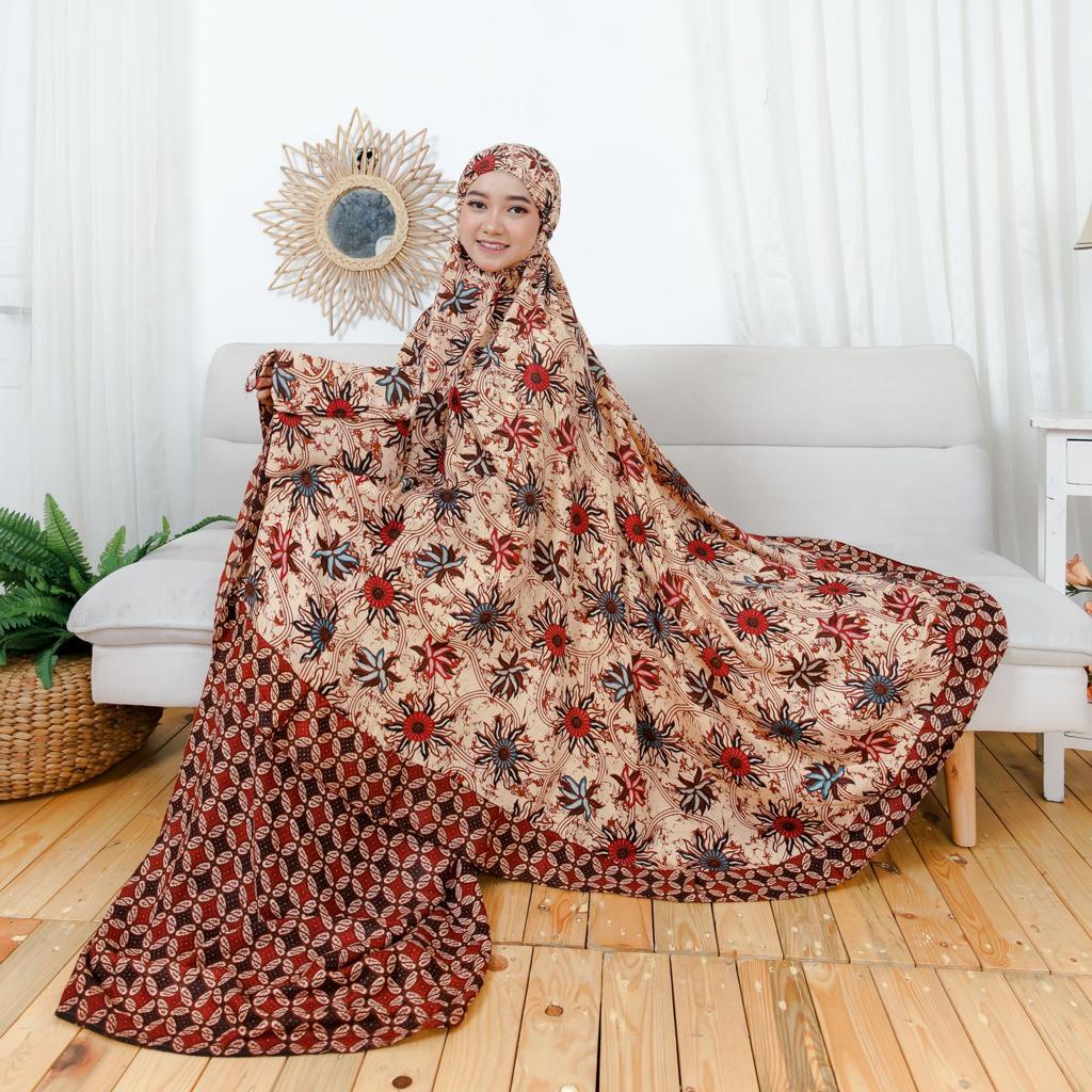 MUKENA BALI BATIK BAHAN RAYON TERBARU