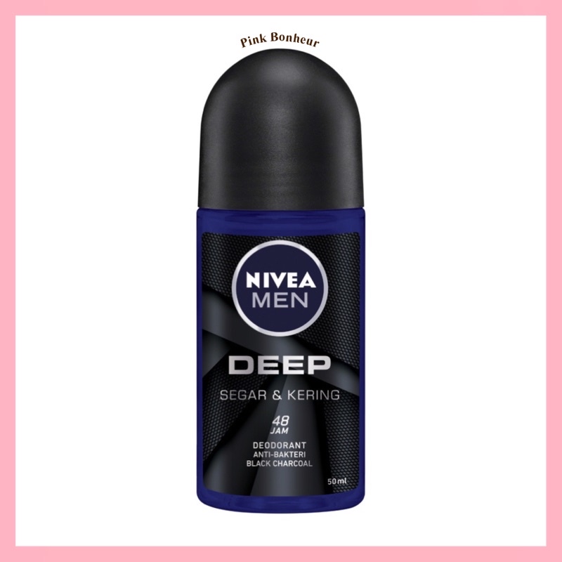 Nivea Men Deodorant Deep Roll On 25 ml Original Deodoran Deo 25ml Personal Care