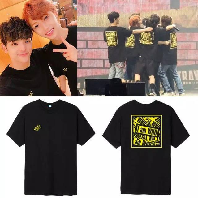 (cod)  kaos kpop straykids I am who skz yellow