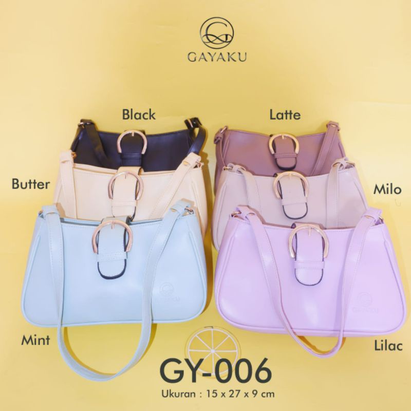 (ready) tas slempang wanita kekinian GY-006 by Gayaku