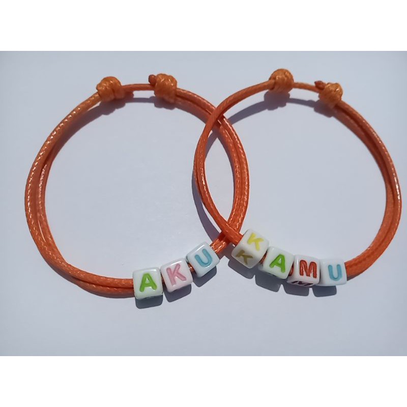 gelang NAMA KAMU warna