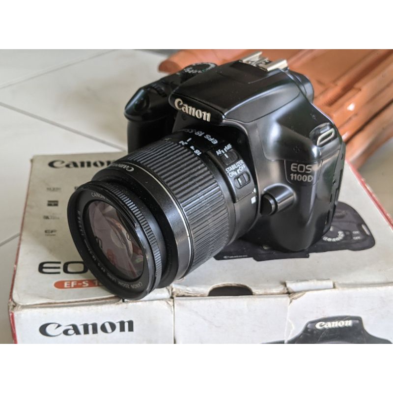 Kamera DSLR Canon 1100D Fullset