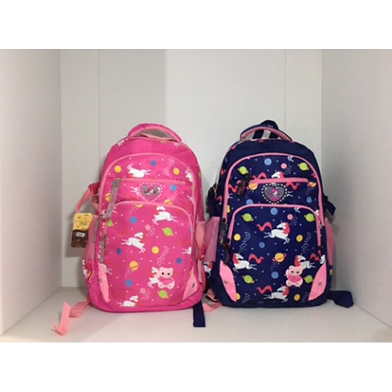 TAS RANSEL SILVER GIRL