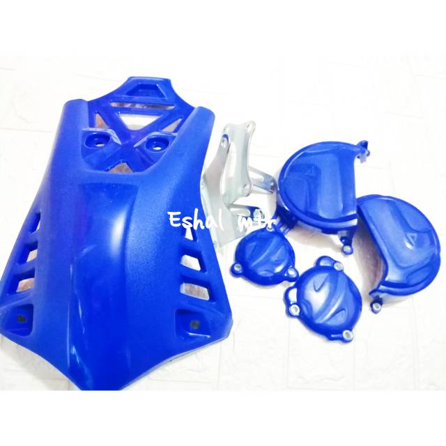 Pelindung mesin set engin guard KLX / BF / DTRACK