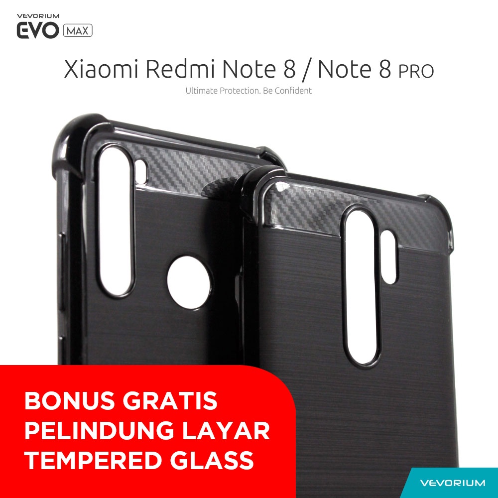 VEVORIUM EVO MAX Xiaomi Redmi Note 8 PRO Note 8 Anticrack Case