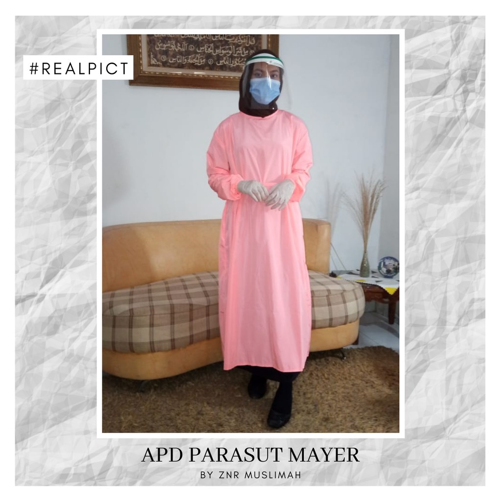 APD Gown JUMBO Medis | APD Waterproof Medis | BajuJaga MedisParasut Mayer | Baju APD | Gown Parasut