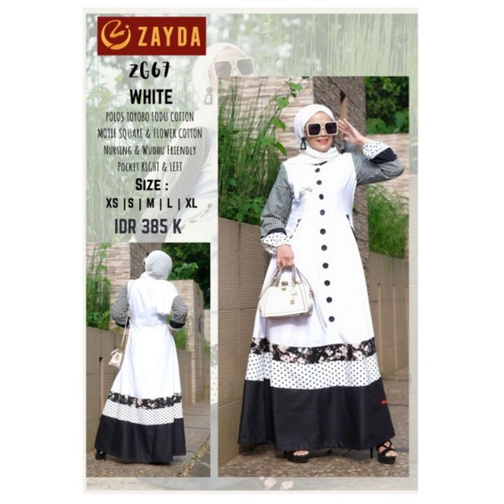 Zayda ZG67 White