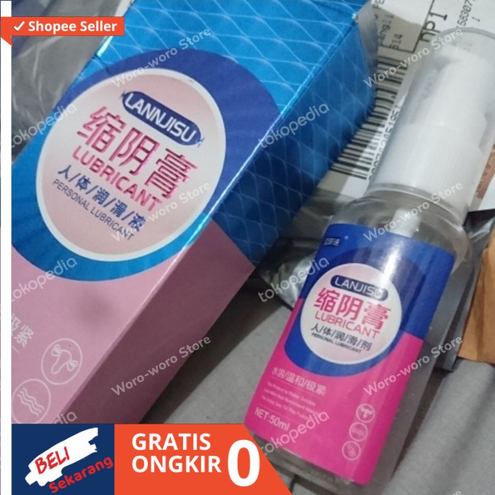 Gel Pelicin Lubricant Pelumas Oles Pembangkit Libido Wanita Menopause Lawu Shopee Indonesia