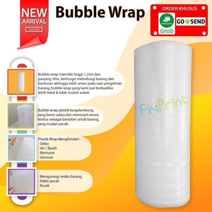 

HARGA PABRIK Plastik Buble Wrapping 50m Fast Delivery FPS94