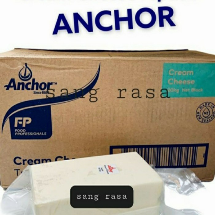 

Krim- Cream Cheese 1 Kg. Cream Keju. Anchor Cheese -Krim.