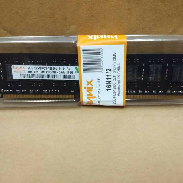 Hynix RAM Komputer 2GB DDR3 PC-12800/Long-Dimm 2GB DDR3 PC-12800