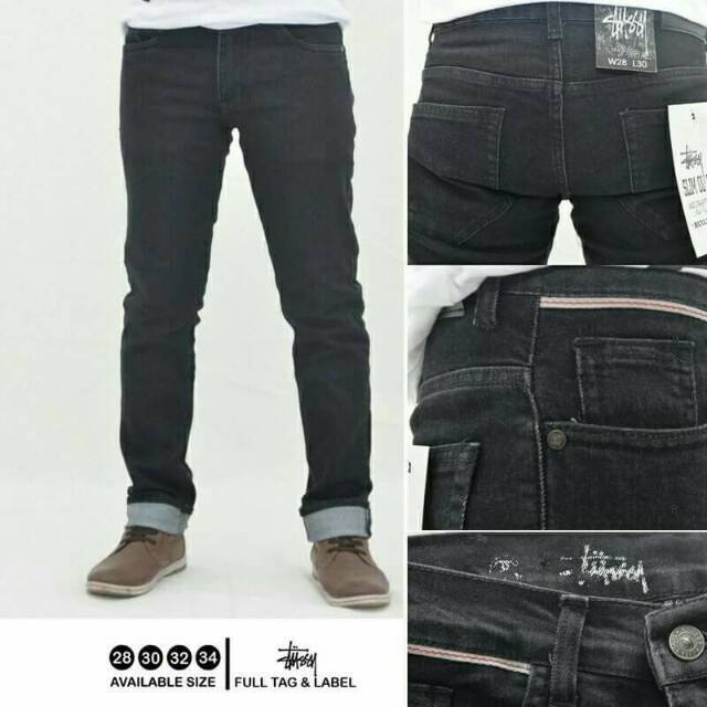 CELANA JEANS STUSSY