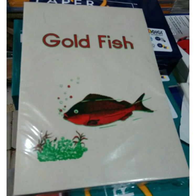 

RB Kertas buram gold fish isi 400 ukuran A4 & F4