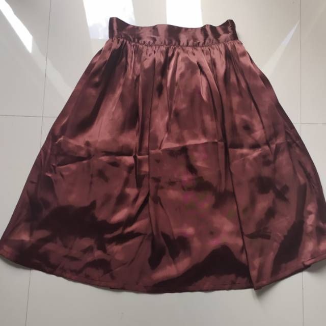 Silk skirt