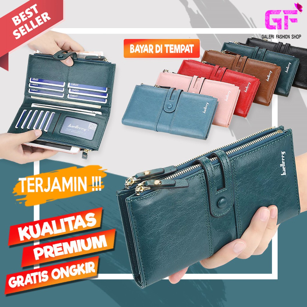 DOMPET WANITA PANJANG KARTU LIPAT CEWEK CEWE BESAR SIMPLE DOMPET WANITA PANJANG KARTU LIPAT CEWEK CEWE BESAR SIMPLE