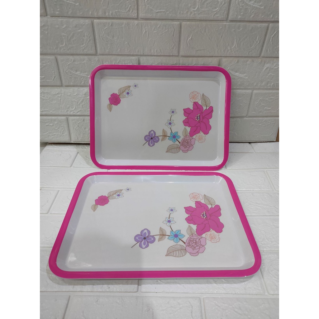 BAKI SEGI 17" VANDA / BAKI MURAH / NAMPAN / NAMPAN MURAH / SERVING TRAY / TRAY MELAMINE / TEMPAT SAJ