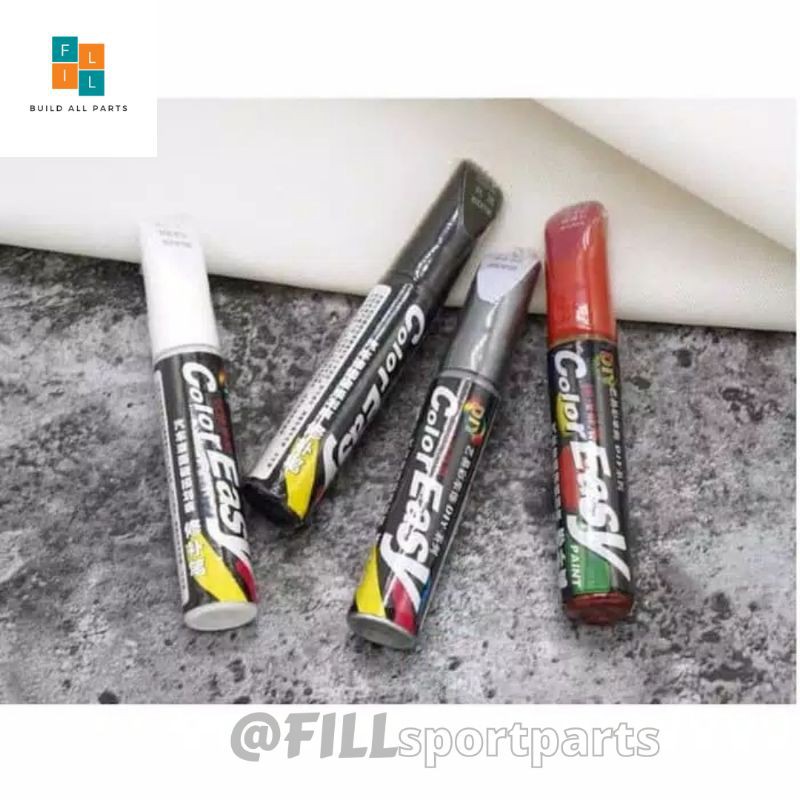 

Spidol Koreksi Body Mobil Motor Marker Fix it like a pro Color Easy - Putih spidol warna