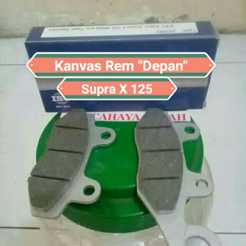 Kanvas Rem "Depan" Supra X125