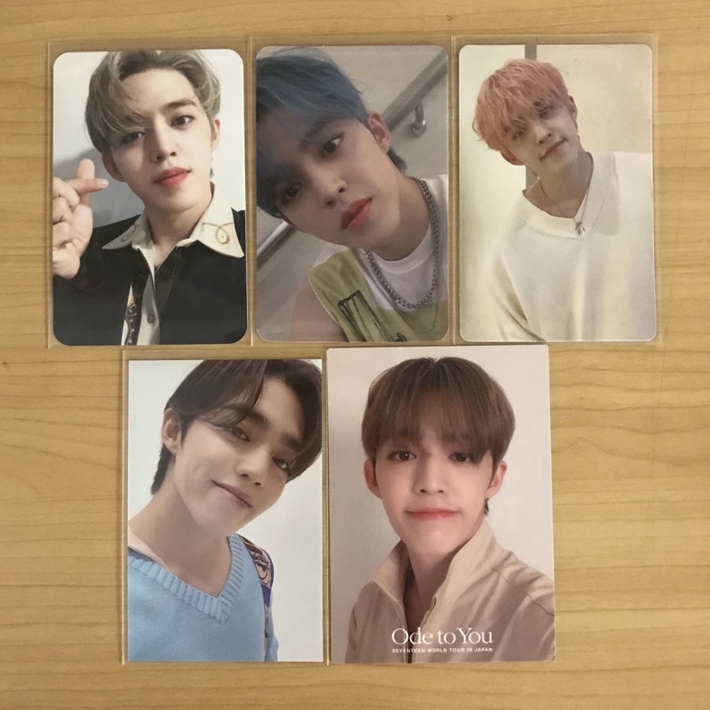 [SEVENTEEN PC] s.coups benefit photocard henggarae, semicolon (joeun yizhiyu / yzy)