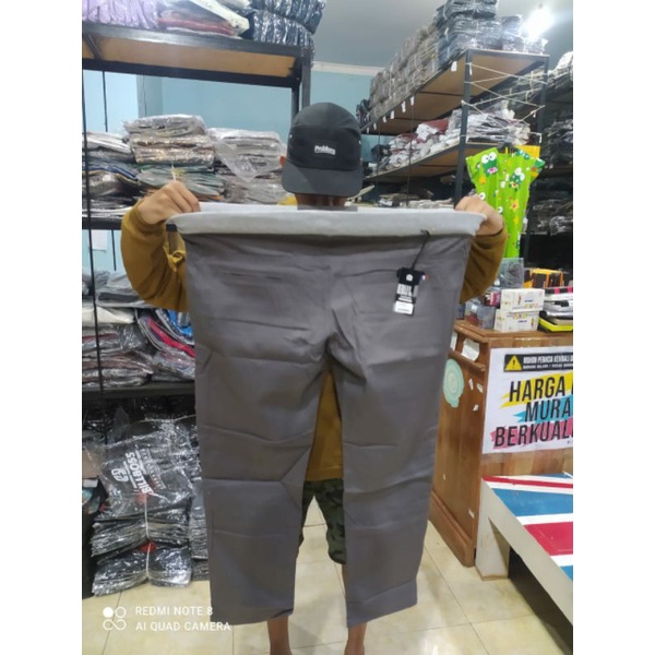 CELANA CHINO Kolor RIP PANJANG ORIGINAL DEWASA PINGGANG KARET JUMBO BIG SIZE 28-45 Celana Jumbo Kolor