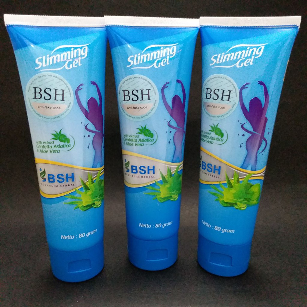 BSH SLIMMING GEL BPOM ORIGINAL 100% / GEL PELANGSING BODY SLIM HERBAL ASLI