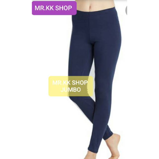 Legging soft rayon kaos dewasa size STANDAR dan JUMBO